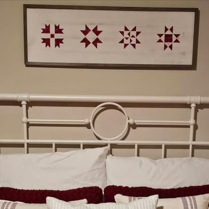 Barn Quilt Stencils for Crafts 12” Quilt Block Stencil - style: Quilt Block