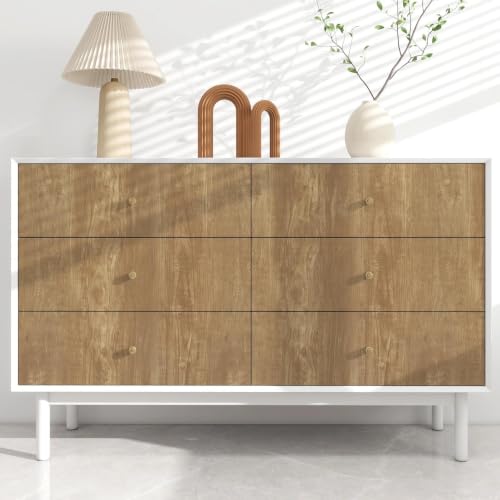 CAX Brown Wood Grain Contact Paper Peel and Stick Wallpaper Kitchen Counter - color: Brown, size: 17.3" x 78"