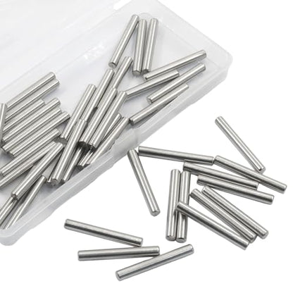 50Pcs 304 Stainless Steel Dowel Pins M4 x 30mm - size: M4x30mm