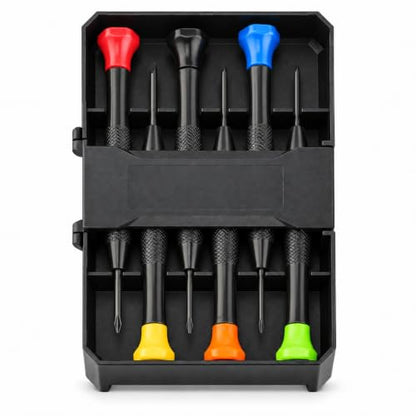 6 PCS Precision Screwdriver Set Magnetic Electronics Repair Tool Kit - color: Black, size: 6PCS