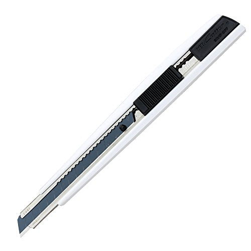 NT Cutter Ultra Sharp; Blade Utility Knife, Black And White (MNCR-A1) - size: 9mm Standard-Duty, style: ABS Grip with Ultra Sharp Blade