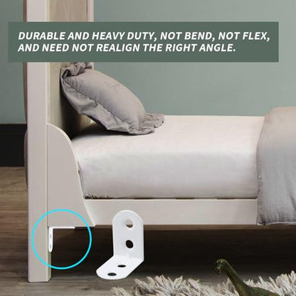 Coshar 20 Pcs Small Right Angle Bracket Corner Brace L Shape Shelf Bracket - size: 1.1"x1.1"x0.71"