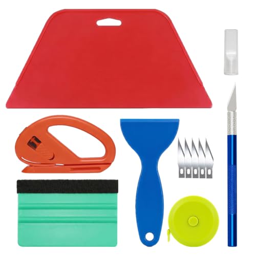 Peel and Stick Wallpaper Tools, Wallpaper Smoothing Tool Kit 6Pcs - size: 6 PCS KIT