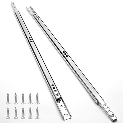 15.7 Inch Drawer Slides, 0.7" Wide, Pack of 2 - color: Style 1, size: 15.7" - 2PCS