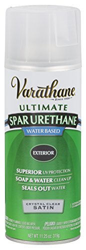 Varathane Outdoor Spar Satin Urethane Spray - size: 11.25 oz Spray, style: Satin