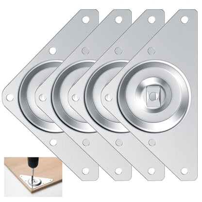 LEIFIDE 4 Pack Heavy Duty Table Leg Brackets - color: Triangle Style