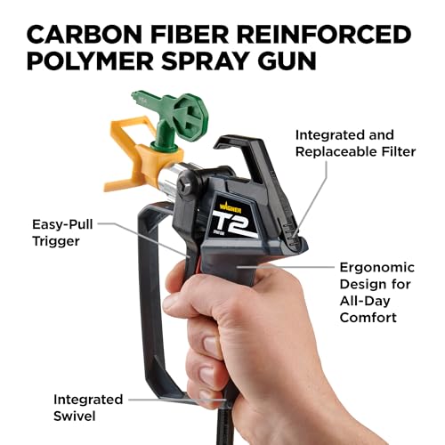 Wagner Spraytech Control Pro 130 HEA Paint & Stain Sprayer, Low Overspray - size: Control Pro 130 with T2 Gun