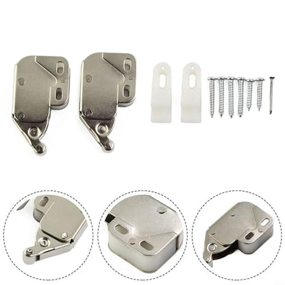 Push To Open Touch Release Lock Spring Loaded Latch For Push To Open Cabinet Or Cupboard Doors