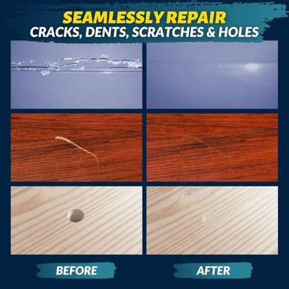 COCONIX Laminate Flooring & Wood Furniture Repair Kit for Scratches & Dents