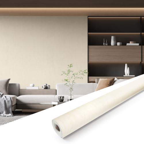 Travertine-Look Peel and Stick Waterproof Wall Paneling, 118" x 47" Travertino Beige Matte Finish Self-Adhesive Backsplash Tile, Vinyl Wall Panel for Kitchen Bathroom Wall Decor, Covers 38.75 Sq. Ft. - color: Matte Travertino Beige