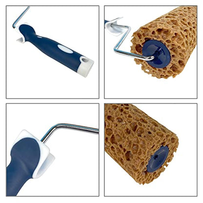 Hanroy 6" Sea Sponge Roller for Wall Texture Painting - color: M90f