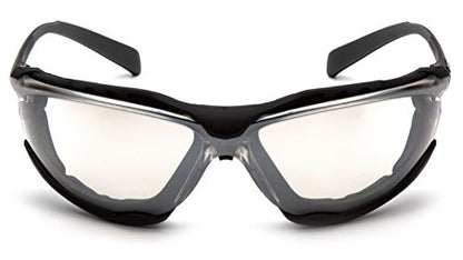 Pyramex Proximity Safety Glasses Eye Protection, Amber H2X Anti-Fog - color: Clear H2x Anti-fog