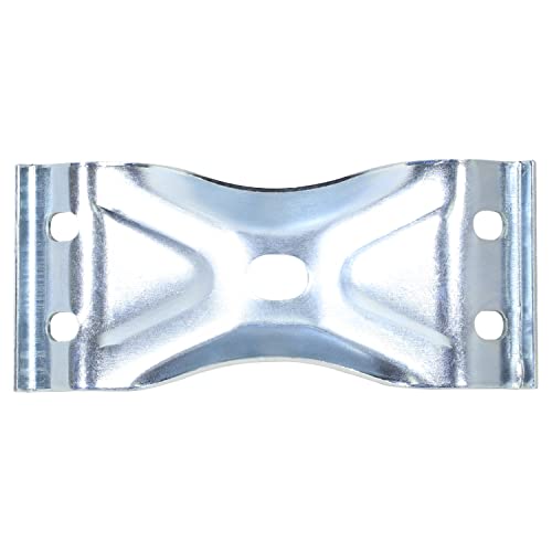 4 Pack Rok Hardware Surface Mount Corner Brackets for Table Aprons 2" (51mm) High x 4-3/4" (121mm) Wide, R3309M2 - size: 2" (51mm) High x 4-3/4" (121mm) Wide
