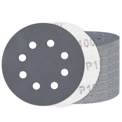 100PCS 5 Inch Sanding Discs 1000 Grit, Wet Dry Hook and Loop Sandpaper - style: 1000Grit