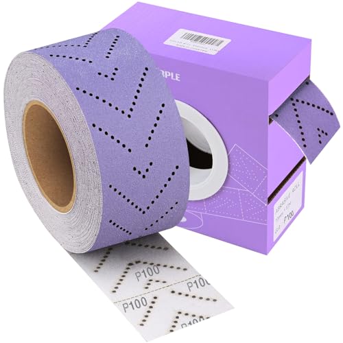 Purple Ceramic Sandpaper Roll 100 Grit 2-3/4" x 13 Yard - style: 100 Grit