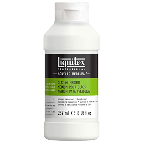 Liquitex Professional Fluid Medium, 237ml (8-oz), Glazing Medium - color: Glazing, size: 8 Fl Oz (Pack of 1), style: 8-oz