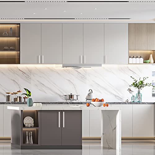 Amerdeco 20 Pack Brushed Satin Nickel Cabinet Pulls 4 Inch(102MM) Hole Centers Kitchen Cabinet Handles Hardware Kitchen Handles for Cabinets Cupboard Handles Drawer Pulls…ZH0026… - color: Brushed Satin Nickel, size: 4"/102MM Hole Center, style: 20 Pack