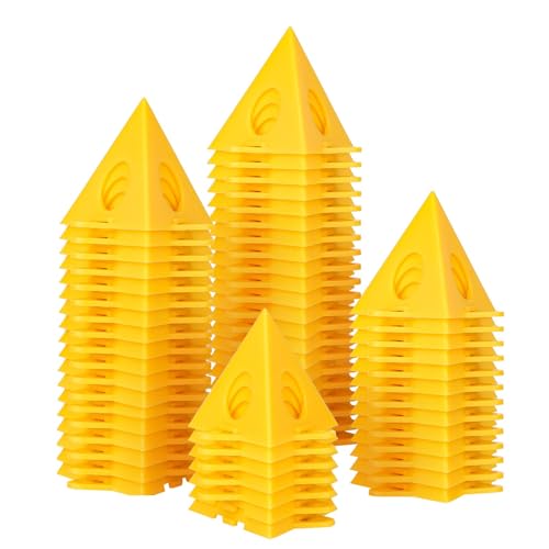 FDKJEJC 36 Painters PyramidStands - Paint Triangle Stands，Paint Stands for Painting，Mini Cone Paint Stands for Cabinet and Door Risers Support (36) - size: 36
