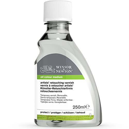 Winsor & Newton Professional Artists' Retouching Varnish, 250ml Bottle - color: Retouching Varnish, style: 8.4-oz Bottle