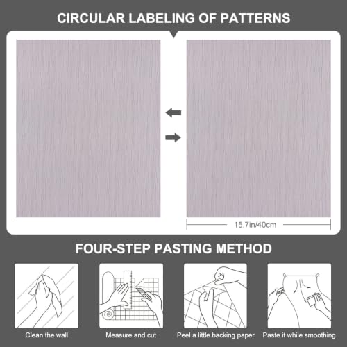 Rustic Wood Grain Contact Paper 15.7"x118" - color: Wood Grain 10, size: 15.7" x 118"