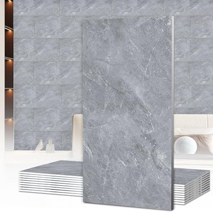 23.6"x11.8" Self-Adhesive Floor Wall Tiles for Bathroom