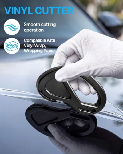 20 Pcs Window Tint Kit, Vinyl Wrap Tools, Include 2 Felt Squeegee and 8 Felt Replacements, Craft Knife and Blades, Vinyl Cutter, 3 Micro Squeegee for Car Wrap Tools Window Tint Tools