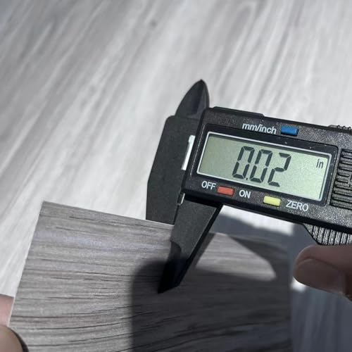 Woodgrain Vinyl Floor Roll, 11.8" x 118", Quick‑Apply Peel & Stick - color: Grey, size: 118"*11.8"
