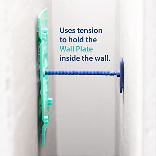 Wall Patch Repair Plate by SD Home, 1-Pack Drywall Backing Plates, 2-5” Hole Repair Patch, Easy & Quick DIY Patching