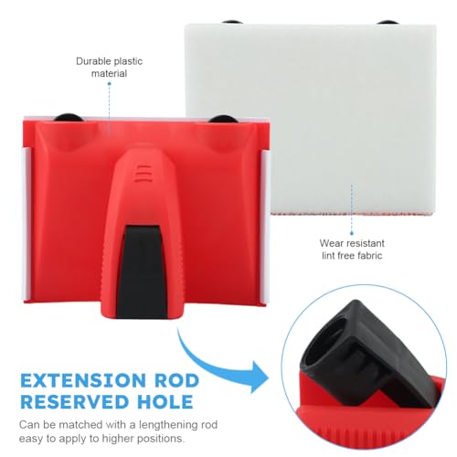 Paint Edger with Trim and Touch-Up Pad, Corner Walls & Ceilings Pad Painter Easy-to-Use Edge Painting Tool 6-Inch Painting Wall Edges Paint Pad Set for Home Interior High Ceiling