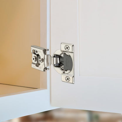 HOME EDIT 1 Pair 3/4 Inch Overlay Soft Close Cabinet Hinges Door Hinges - size: 3/4 inch Overlay