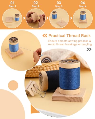 Upholstery Repair Kit Professional Heavy Duty Sewing Kit with Blue Threads