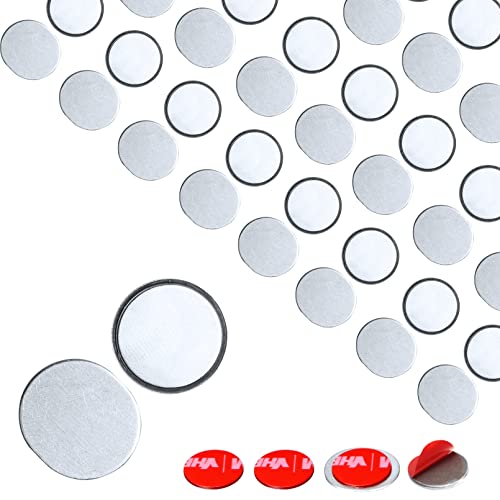 Mousike Magnetic Door Catch Ultra Thin Cabinet Magnets Stainless Steel Drawer Magnet Catch for Sliding Door Closure Kitchen Cabinet Cupboard Closet Closer (30Pack) - color: Silvery white, size: 30 Pack