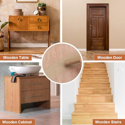 24P Wood Filler Stick, Wood Floor Furniture Repair Wax Sticks
