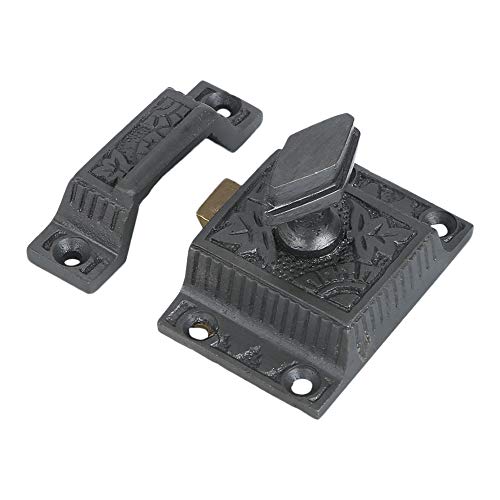 Antique Iron Cabinet Latch, Ideal for Cabinet Closet Kitchen Doors, Antique Cabinet Diamond Latch