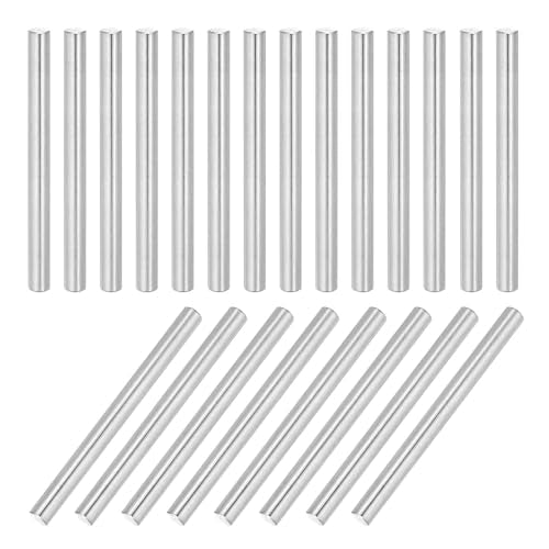 MECCANIXITY 22Pcs Dowel Pin 5mm x 60mm Shelf Support Pin 304 Stainless Steel Shelf Pegs for Shelves Cabinets Furniture Nickel Plated, Silver Tone - size: 5mm x 60mm