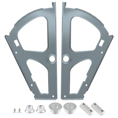 1 Layers Shoe Cabinet Hinges Flip Frames, Grey, 1 Pair - color: Gray, size: 1 Layers