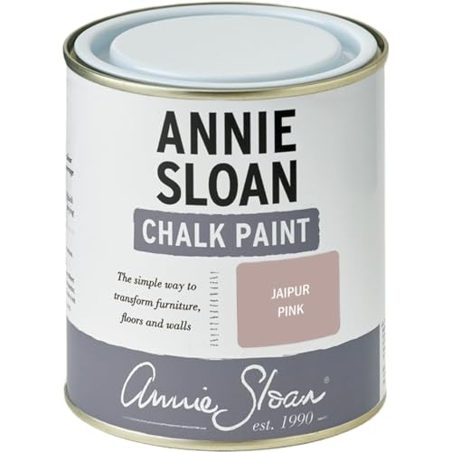 Annie Sloan Chalk Paint® (Jaipur Pink, 500 ml/16.9 Fl Oz) a unique decorative paint for furniture, cabinets and home décor with no sanding or priming - color: Jaipur Pink, size: 16.9 Fl Oz (Pack of 1)