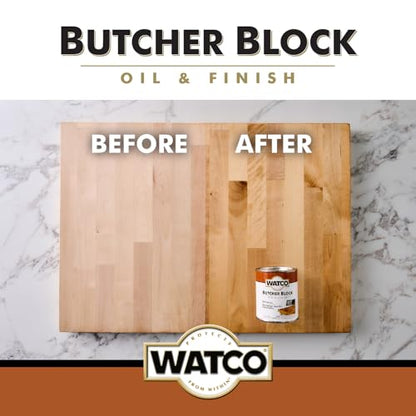 Watco Butcher Block Clear Oil & Finish