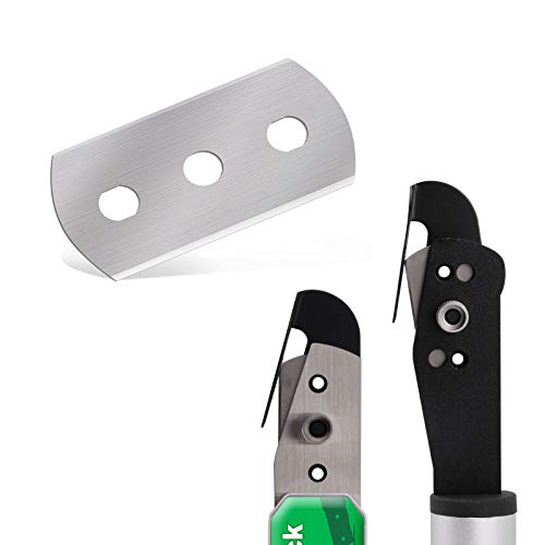 Gomake Replacement Blades for Bodyguard Vinyl Backing Cutter Knife, Stainless Steel, Pack of 50 - color: Replacement Blades