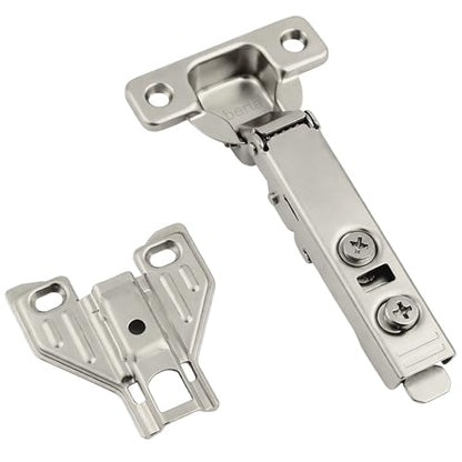 10-Pack Full Overlay Face Frame Soft-Close European Hinges - size: 10 Pack