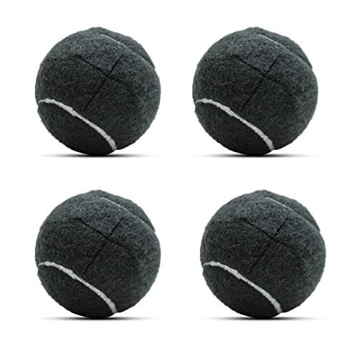 Precut Tennis Balls for Walker and Furniture Legs,4 Pack - color: Black, size: 4 Pack