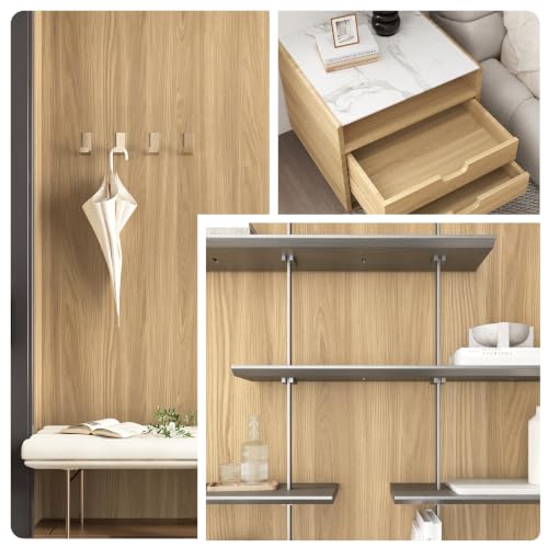 Light Wood Wallpaper Peeland Stick Wooden Contact Paper for Countertops - color: Light Brown, size: 31.5" x 157"