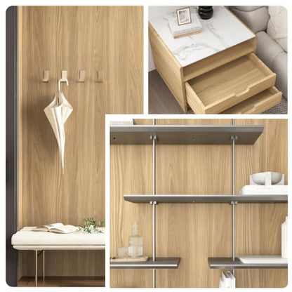 Light Wood Wallpaper Peeland Stick Wooden Contact Paper for Countertops - color: Light Brown, size: 31.5" x 157"