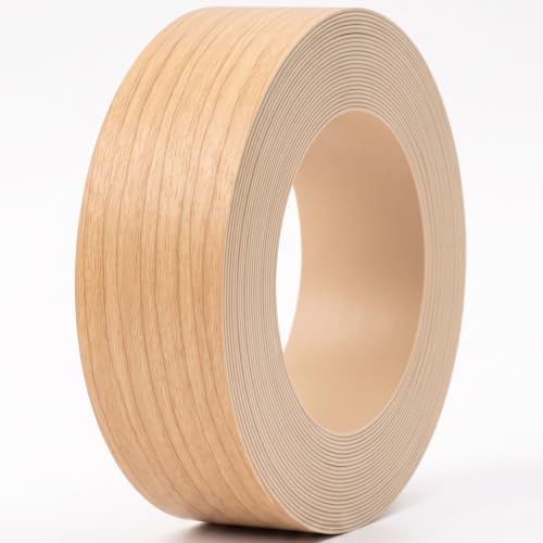 GSCIT Club Edge Banding, 1 1/2 inch x 25ft roll of Edge Banding Non glued Flexible Veneer Maple PVC Tape Banding for Cabinet Repair Furniture Restoration - color: Maple, size: 1 1/2"x 25ft