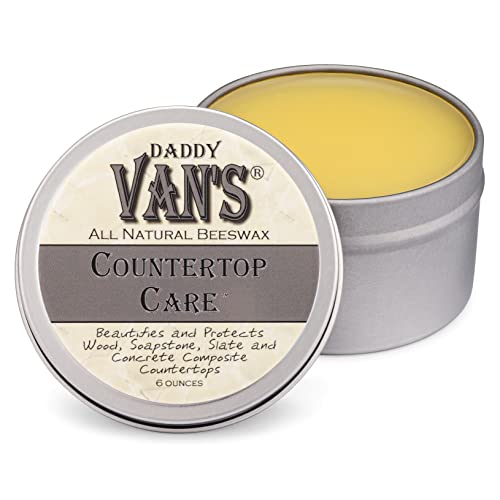 Daddy Van's® All Natural Beeswax Countertop Care, Food Safe, 6 Oz