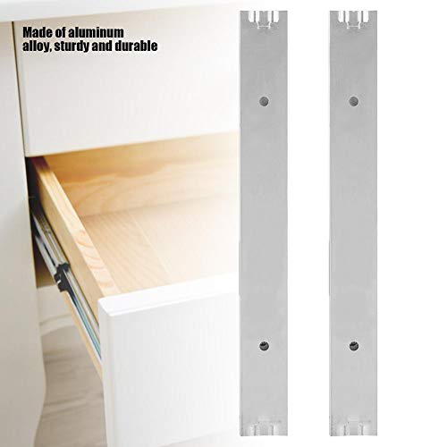 2pcs/ Set Mini Drawer Slides,Soft Close Ball Bearing Drawer Runners, Aluminum Alloy Smooth Slideway Sliding Drawer Drawer Cabinet Rail Hardware (140mm)