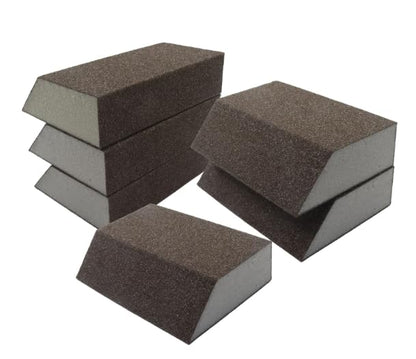 8 pcs 220 Grit Sponge Sanding Block - size: 220 Grit