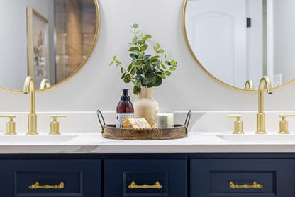 3-3/4 Inch Brushed Gold Cabinet Pulls Drawer Handles 10 Pack 2510 - color: Brushed Gold, size: 3-3/4 In Hole Distance