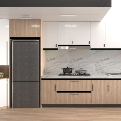 25 Pack 3 Inch Black and Gold Cabinet Pulls Kitchen Cabinet Handle - color: Black & Matte Gold, size: 3 inch (76mm) Hole Center Pull