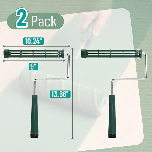 Bates- Paint Roller Frame, 9 Inch, 2 Pack Roller Handle